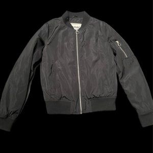 Garage Black Bomber Jacket